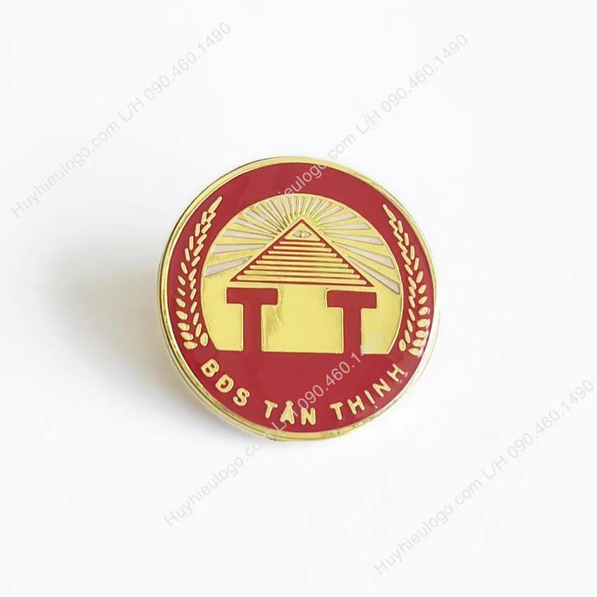 Huy hiệu logo bđs tân thinh